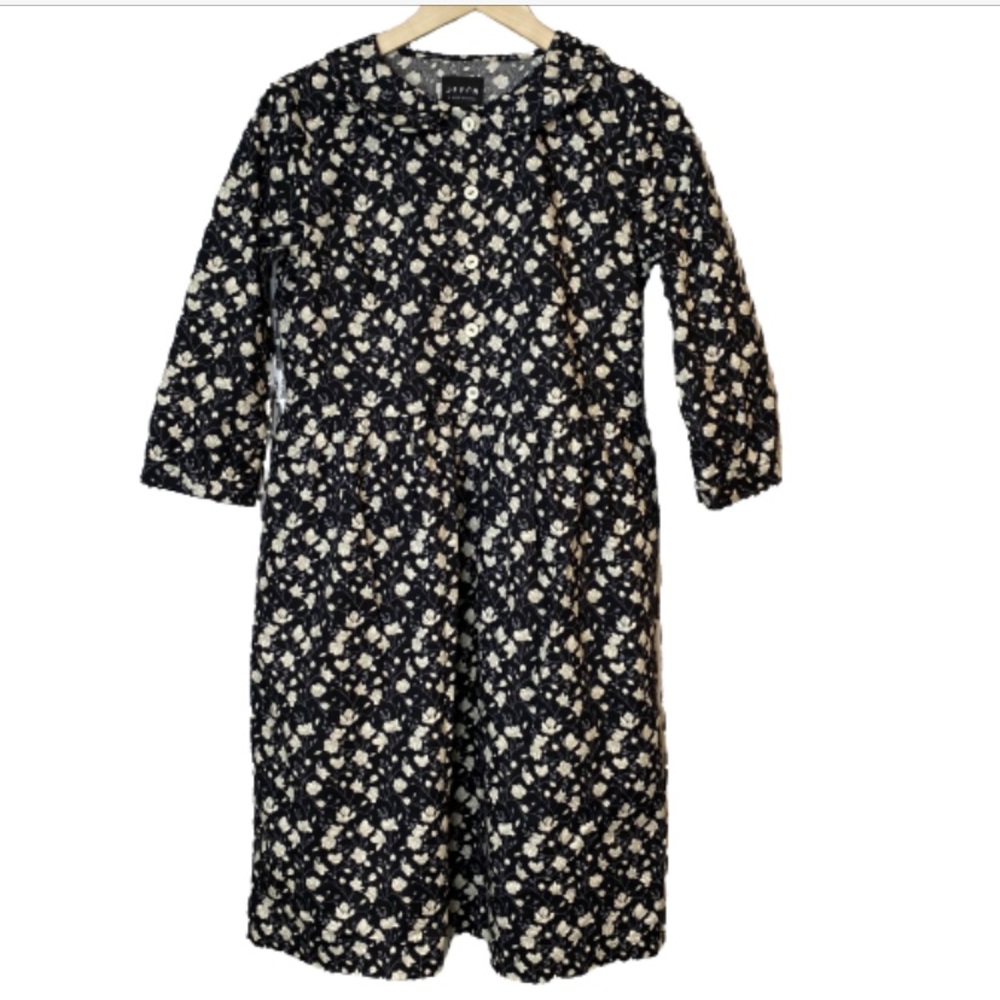 Offon floral Peter Pan collar prairie dress